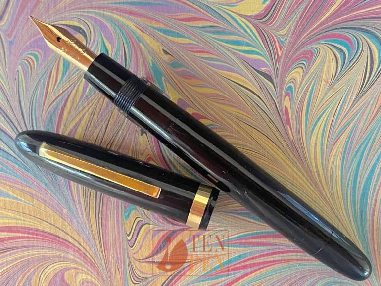 OMAS OGIVA 557 - OVERSIZE BLACK CELLULOID | Tenpen - By Letizia